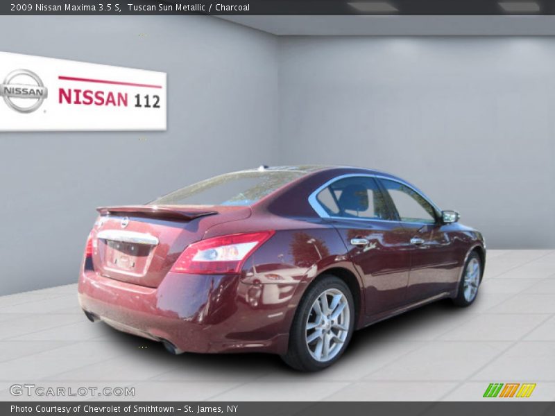 Tuscan Sun Metallic / Charcoal 2009 Nissan Maxima 3.5 S
