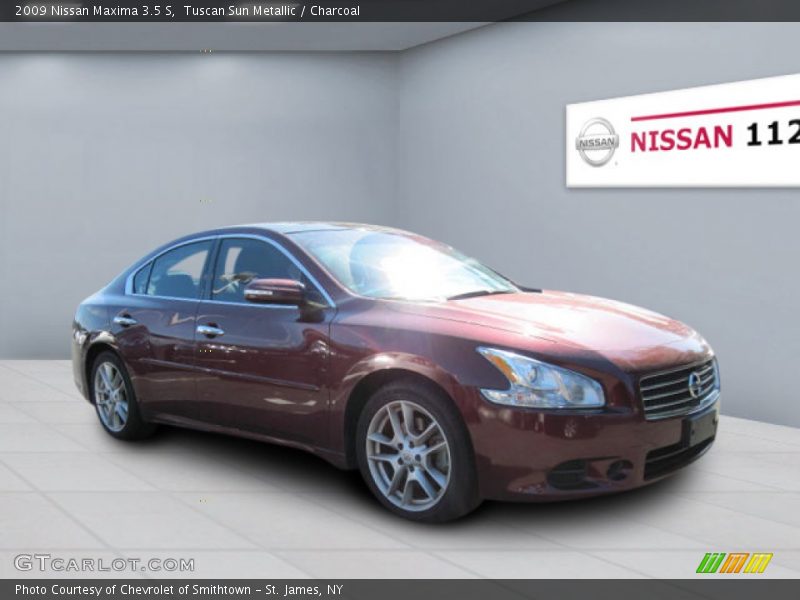 Tuscan Sun Metallic / Charcoal 2009 Nissan Maxima 3.5 S