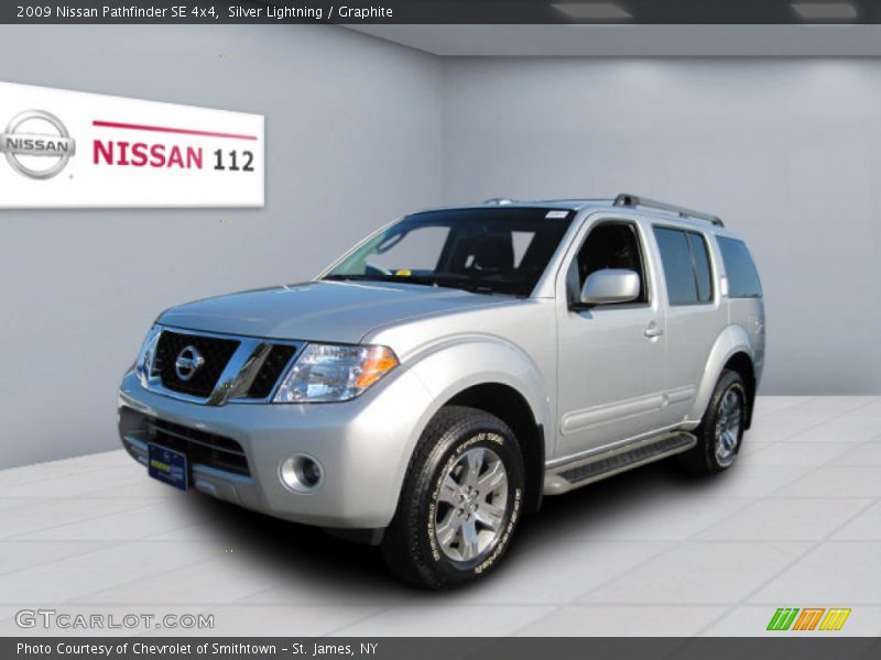 Silver Lightning / Graphite 2009 Nissan Pathfinder SE 4x4