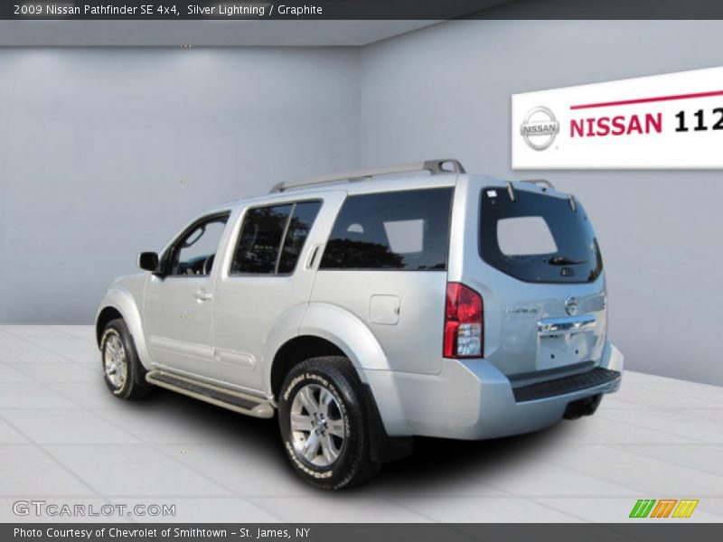 Silver Lightning / Graphite 2009 Nissan Pathfinder SE 4x4