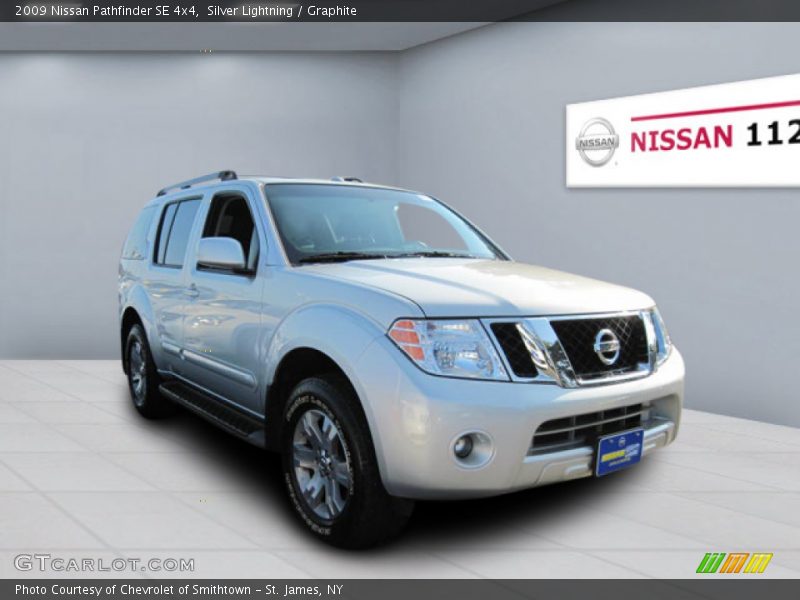 Silver Lightning / Graphite 2009 Nissan Pathfinder SE 4x4