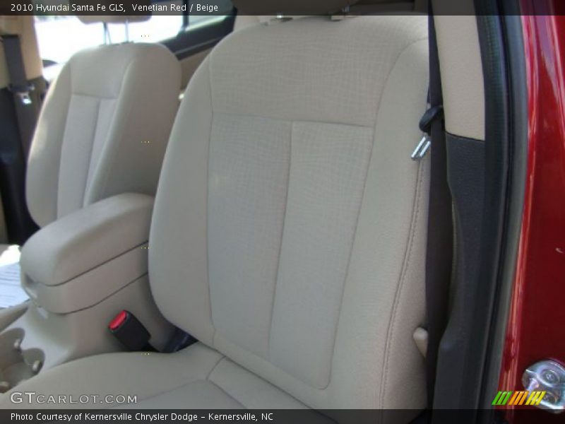 Venetian Red / Beige 2010 Hyundai Santa Fe GLS