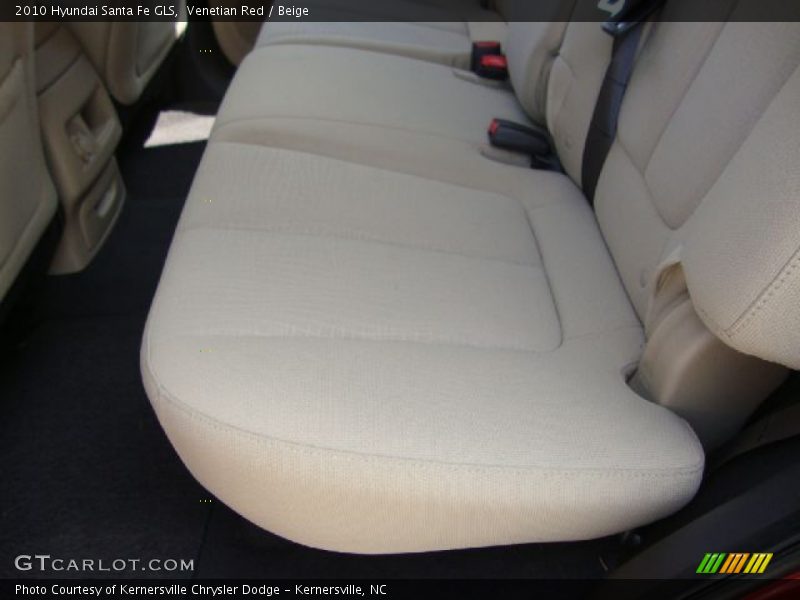 Venetian Red / Beige 2010 Hyundai Santa Fe GLS