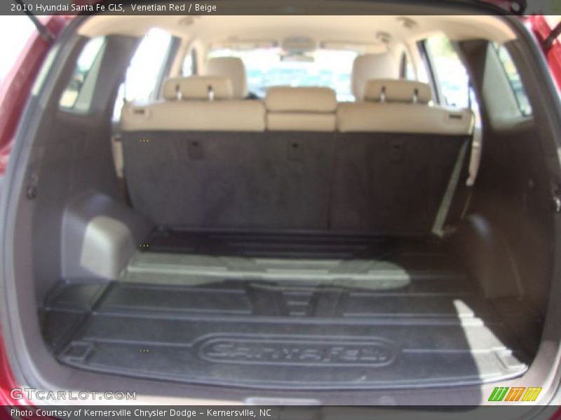 Venetian Red / Beige 2010 Hyundai Santa Fe GLS