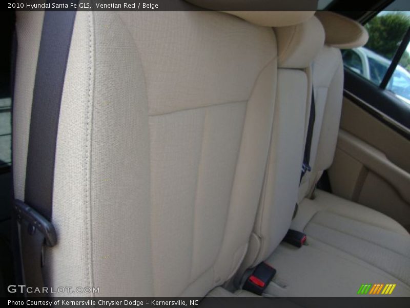 Venetian Red / Beige 2010 Hyundai Santa Fe GLS