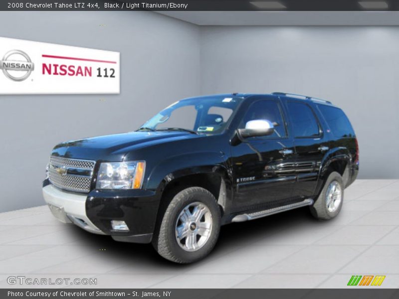 Black / Light Titanium/Ebony 2008 Chevrolet Tahoe LTZ 4x4