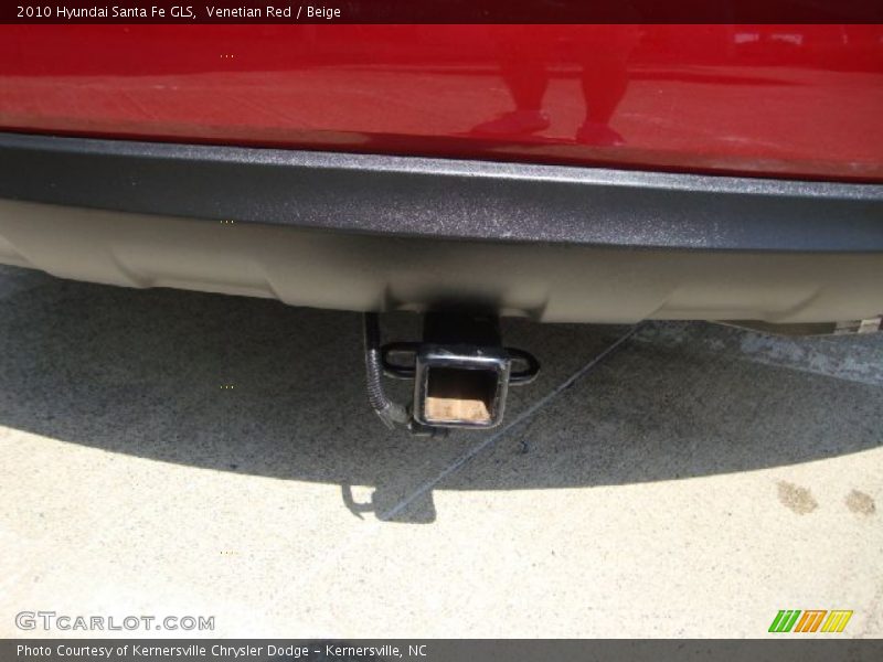 Venetian Red / Beige 2010 Hyundai Santa Fe GLS