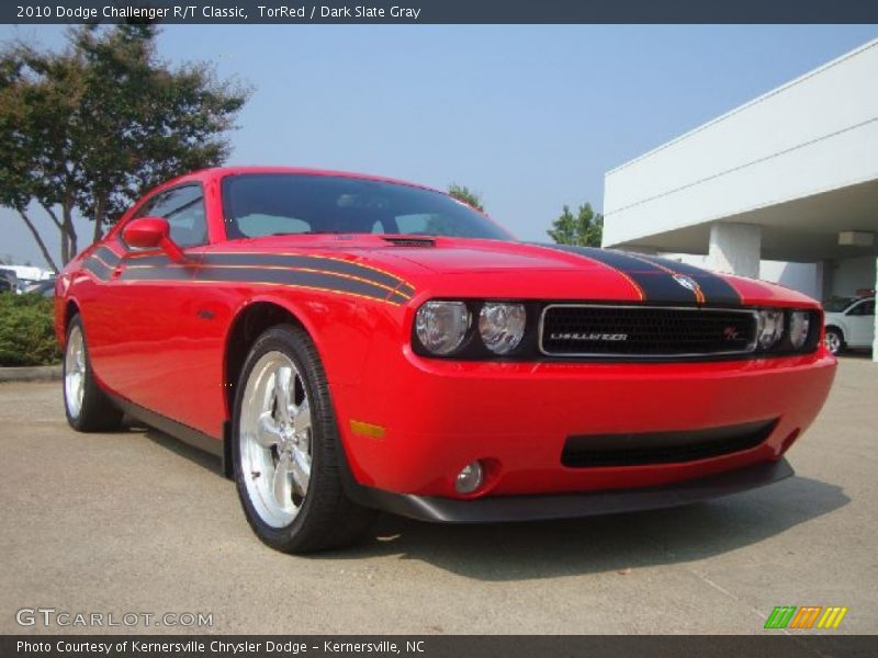 TorRed / Dark Slate Gray 2010 Dodge Challenger R/T Classic