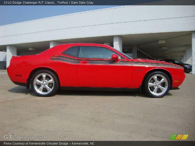TorRed / Dark Slate Gray 2010 Dodge Challenger R/T Classic