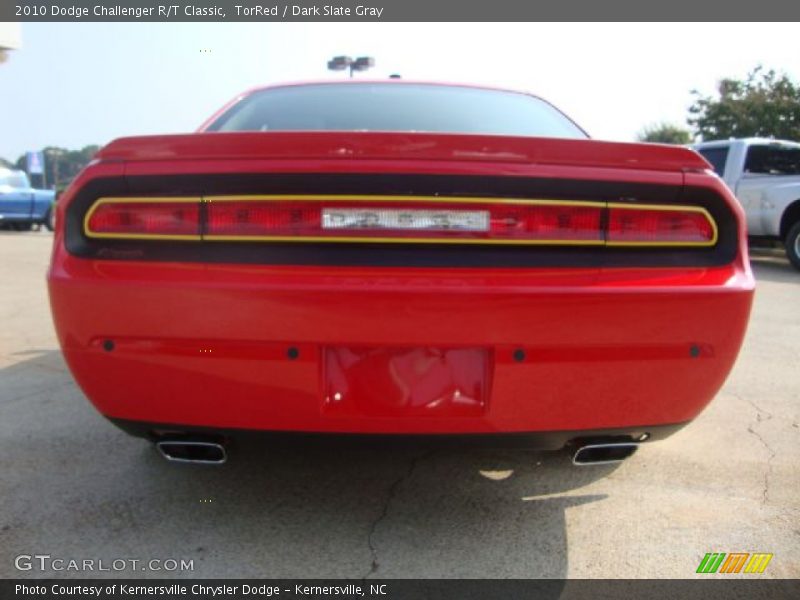 TorRed / Dark Slate Gray 2010 Dodge Challenger R/T Classic