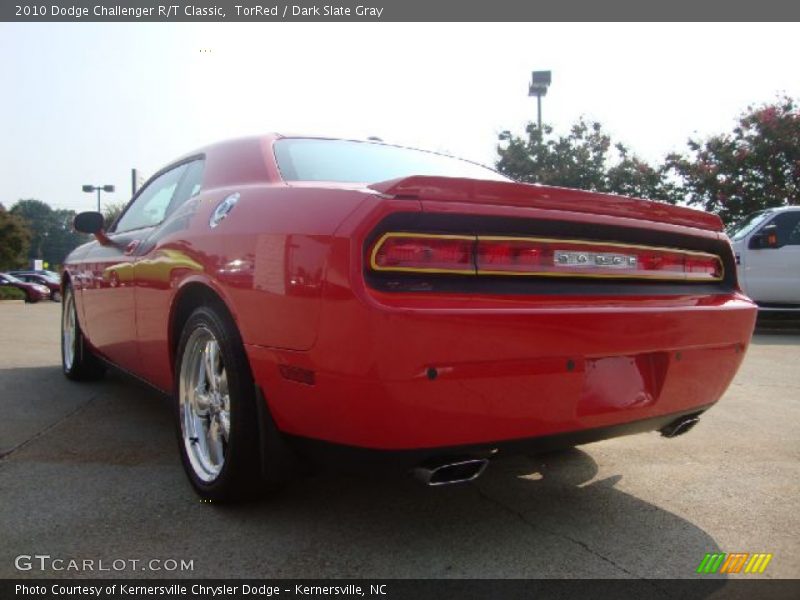TorRed / Dark Slate Gray 2010 Dodge Challenger R/T Classic