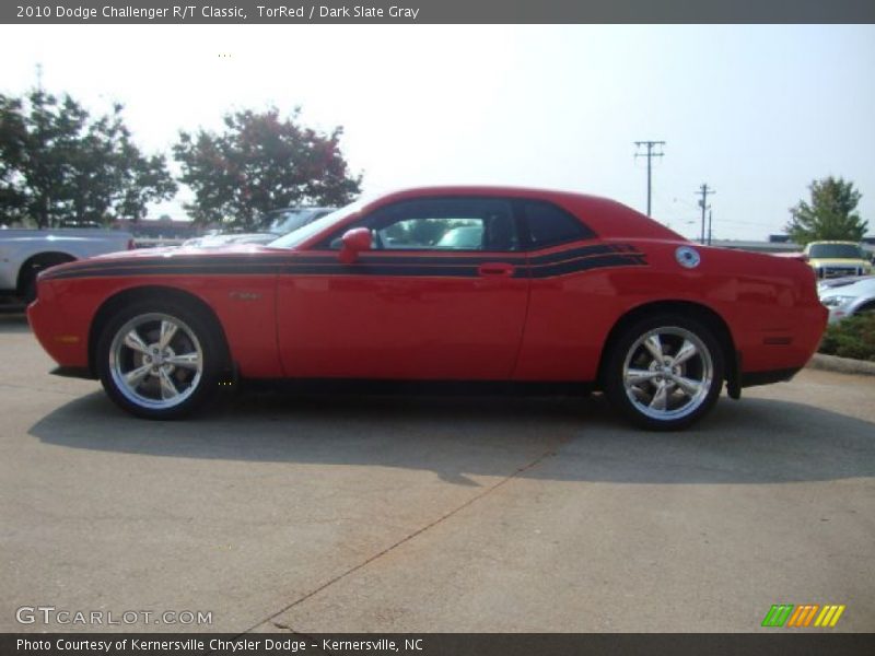 TorRed / Dark Slate Gray 2010 Dodge Challenger R/T Classic