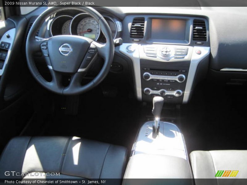 Super Black / Black 2009 Nissan Murano SL AWD