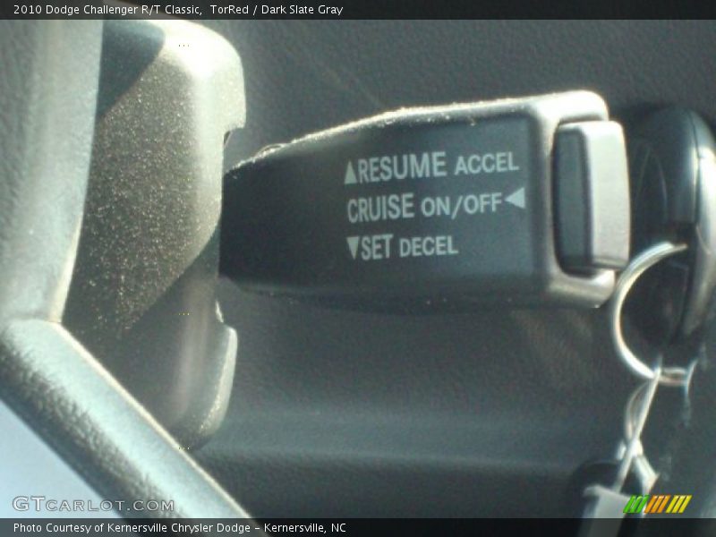 TorRed / Dark Slate Gray 2010 Dodge Challenger R/T Classic