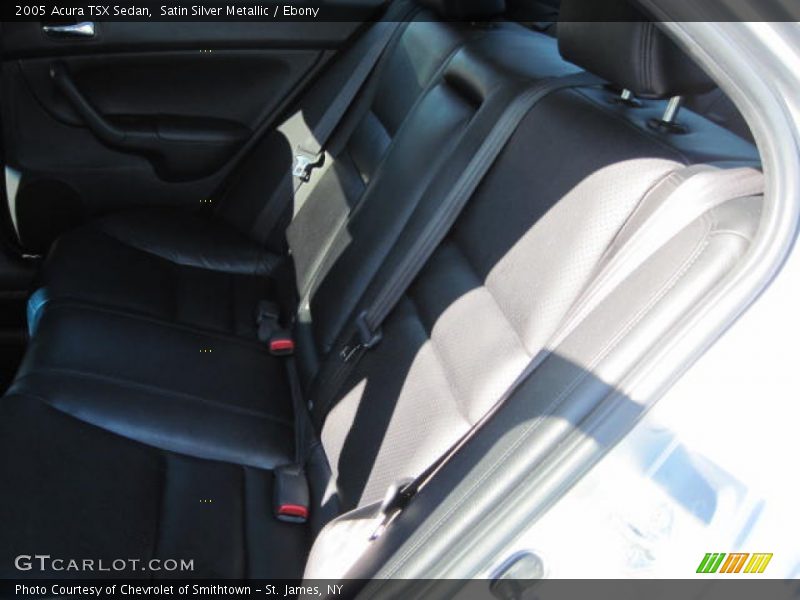 Satin Silver Metallic / Ebony 2005 Acura TSX Sedan