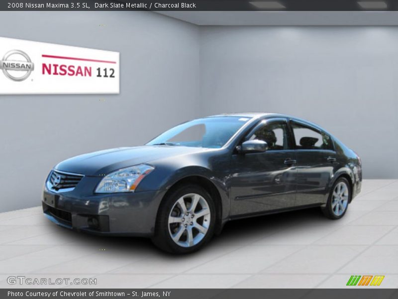 Dark Slate Metallic / Charcoal Black 2008 Nissan Maxima 3.5 SL