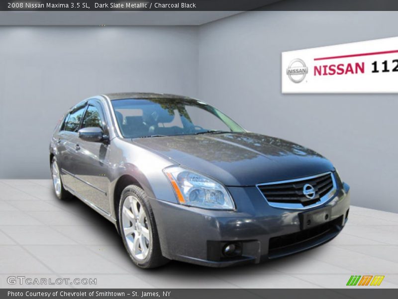 Dark Slate Metallic / Charcoal Black 2008 Nissan Maxima 3.5 SL