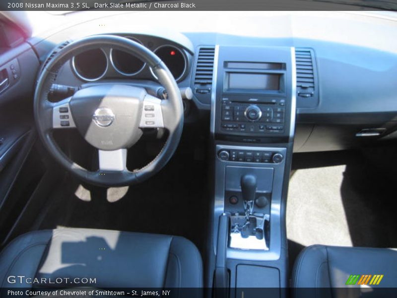 Dark Slate Metallic / Charcoal Black 2008 Nissan Maxima 3.5 SL