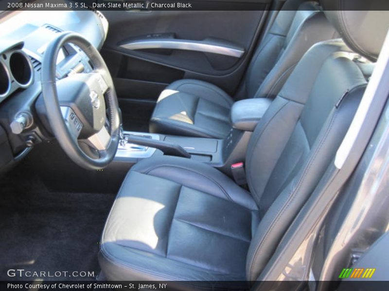 Dark Slate Metallic / Charcoal Black 2008 Nissan Maxima 3.5 SL