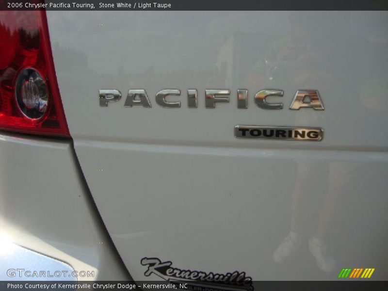 Stone White / Light Taupe 2006 Chrysler Pacifica Touring