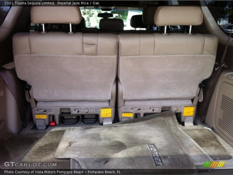 Imperial Jade Mica / Oak 2001 Toyota Sequoia Limited