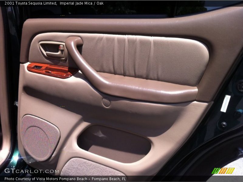 Imperial Jade Mica / Oak 2001 Toyota Sequoia Limited