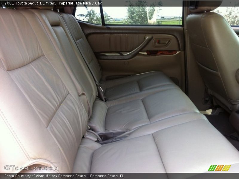 Imperial Jade Mica / Oak 2001 Toyota Sequoia Limited