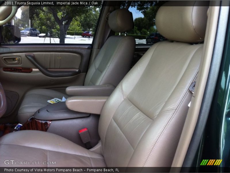 Imperial Jade Mica / Oak 2001 Toyota Sequoia Limited