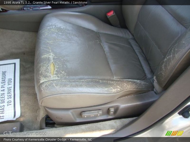 Granite Silver Pearl Metallic / Sandstone 1998 Acura TL 3.2