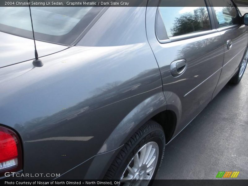 Graphite Metallic / Dark Slate Gray 2004 Chrysler Sebring LX Sedan