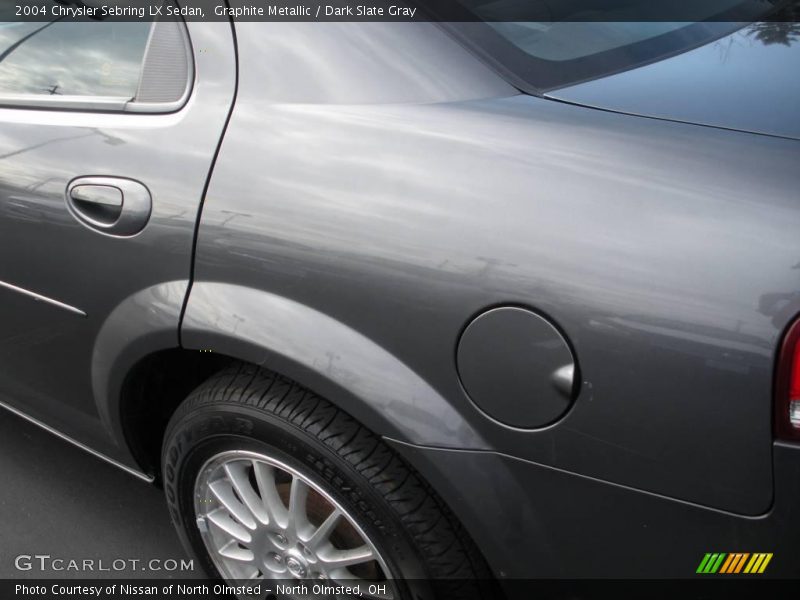 Graphite Metallic / Dark Slate Gray 2004 Chrysler Sebring LX Sedan