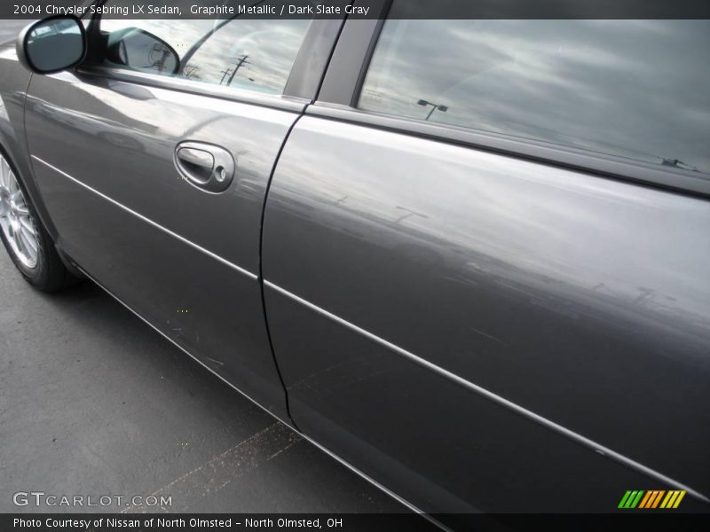 Graphite Metallic / Dark Slate Gray 2004 Chrysler Sebring LX Sedan