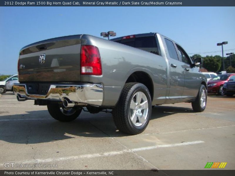  2012 Ram 1500 Big Horn Quad Cab Mineral Gray Metallic