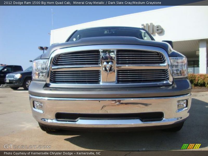 Mineral Gray Metallic / Dark Slate Gray/Medium Graystone 2012 Dodge Ram 1500 Big Horn Quad Cab