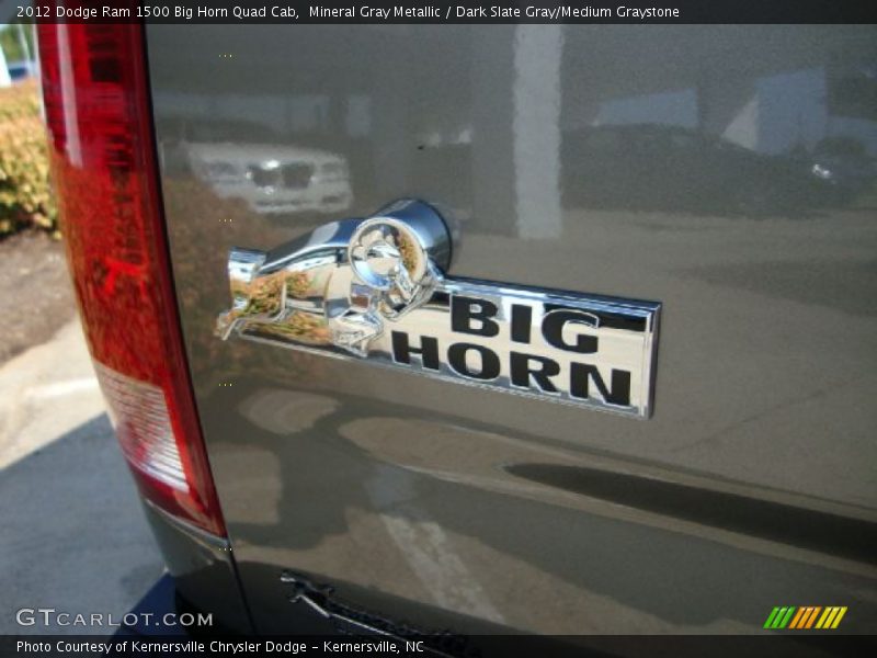  2012 Ram 1500 Big Horn Quad Cab Logo
