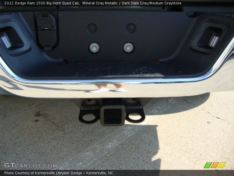 Mineral Gray Metallic / Dark Slate Gray/Medium Graystone 2012 Dodge Ram 1500 Big Horn Quad Cab