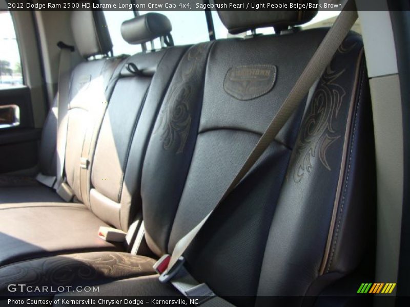 Sagebrush Pearl / Light Pebble Beige/Bark Brown 2012 Dodge Ram 2500 HD Laramie Longhorn Crew Cab 4x4
