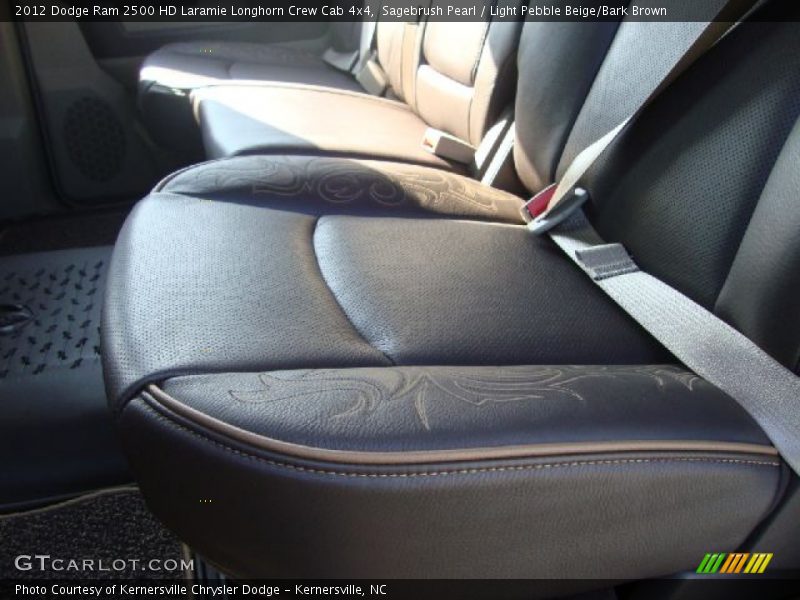 Sagebrush Pearl / Light Pebble Beige/Bark Brown 2012 Dodge Ram 2500 HD Laramie Longhorn Crew Cab 4x4