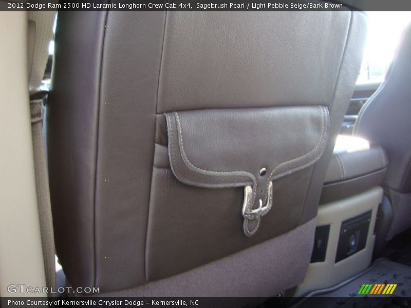 Sagebrush Pearl / Light Pebble Beige/Bark Brown 2012 Dodge Ram 2500 HD Laramie Longhorn Crew Cab 4x4