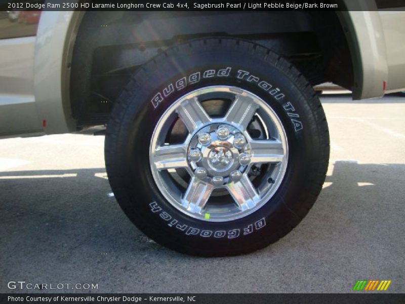 Sagebrush Pearl / Light Pebble Beige/Bark Brown 2012 Dodge Ram 2500 HD Laramie Longhorn Crew Cab 4x4