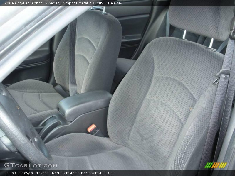 Graphite Metallic / Dark Slate Gray 2004 Chrysler Sebring LX Sedan