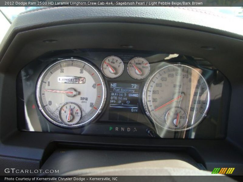  2012 Ram 2500 HD Laramie Longhorn Crew Cab 4x4 Laramie Longhorn Crew Cab 4x4 Gauges