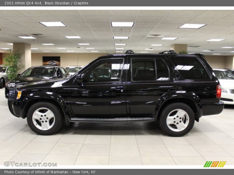 Black Obsidian / Graphite 2001 Infiniti QX4 4x4