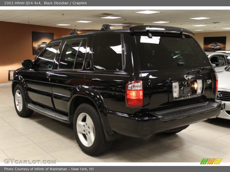 Black Obsidian / Graphite 2001 Infiniti QX4 4x4