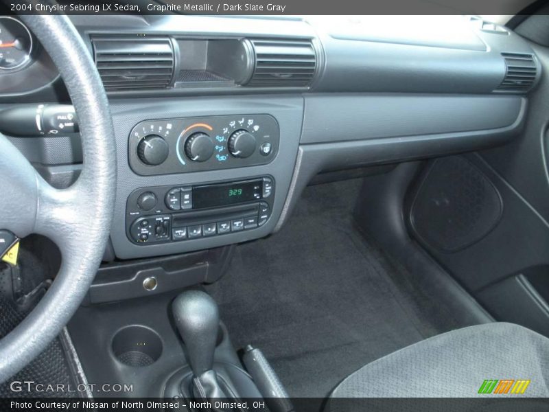 Graphite Metallic / Dark Slate Gray 2004 Chrysler Sebring LX Sedan