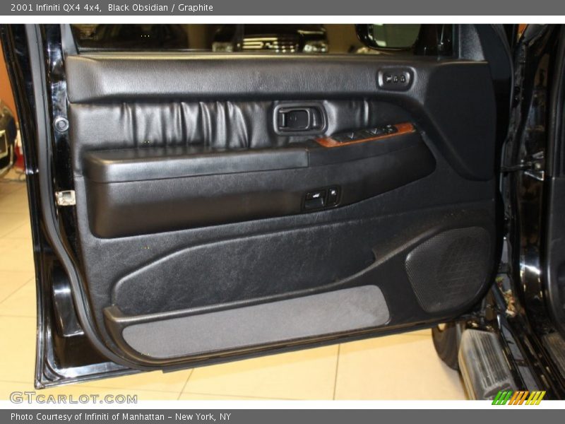 Black Obsidian / Graphite 2001 Infiniti QX4 4x4