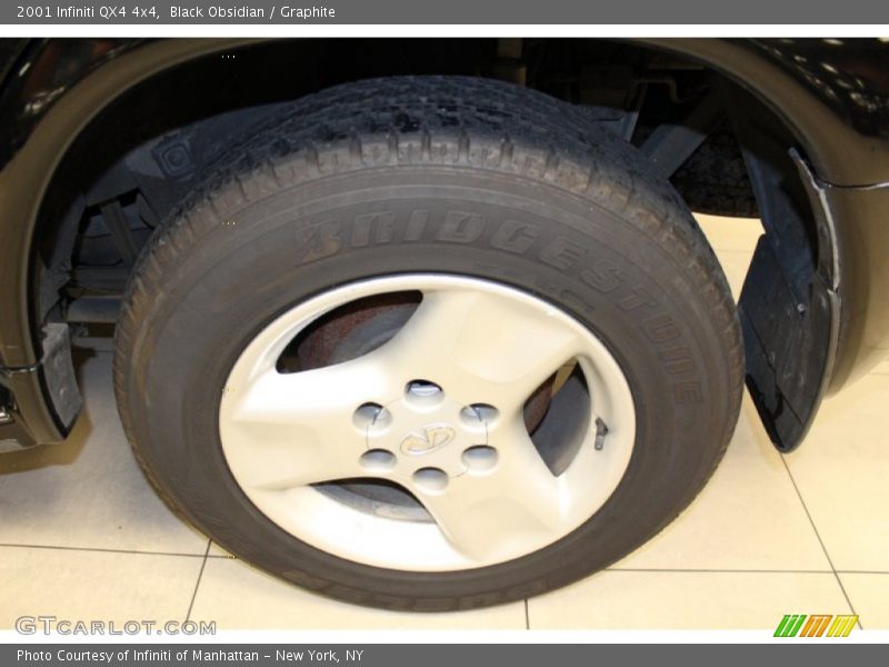 Black Obsidian / Graphite 2001 Infiniti QX4 4x4