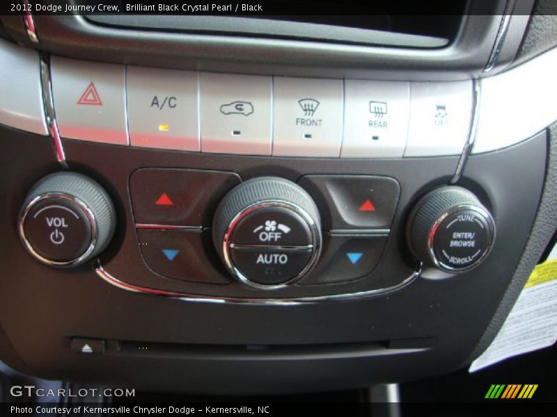 Controls of 2012 Journey Crew