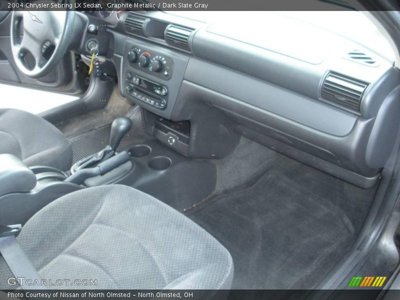 Graphite Metallic / Dark Slate Gray 2004 Chrysler Sebring LX Sedan