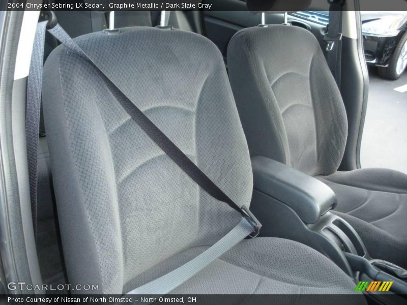 Graphite Metallic / Dark Slate Gray 2004 Chrysler Sebring LX Sedan